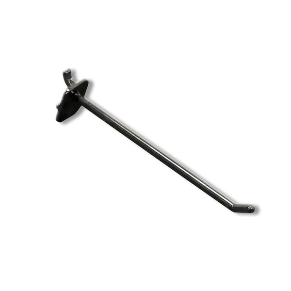 6" Plastic Hook: 0.287" Dia., PK50